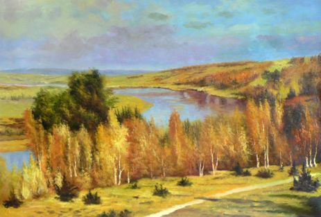 The birch wood valley